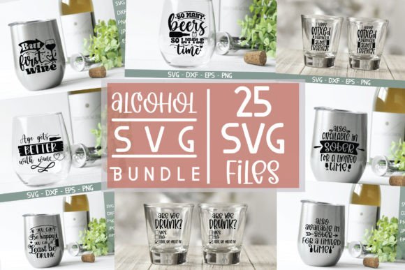 Alcohol SVG Bundle: A Designer's Review for Graphics and Crafts