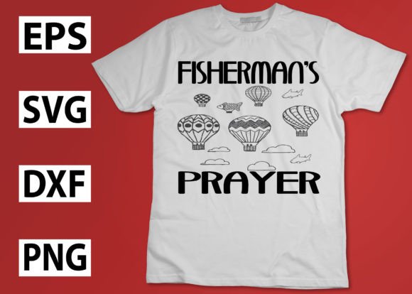 Fisherman's Prayer Graphics for Crafts and Branding
