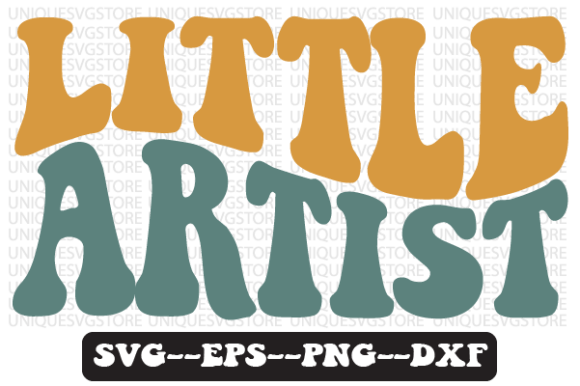 Little Artist Retro Svg Png Design: A Crafts and Graphics Review