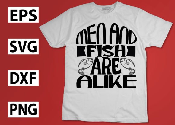 Men and Fish Are Alike: Graphics for Crafts & Selling